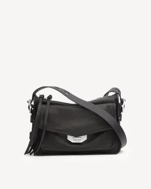 RAG & BONE - Small Bomber Messenger Black