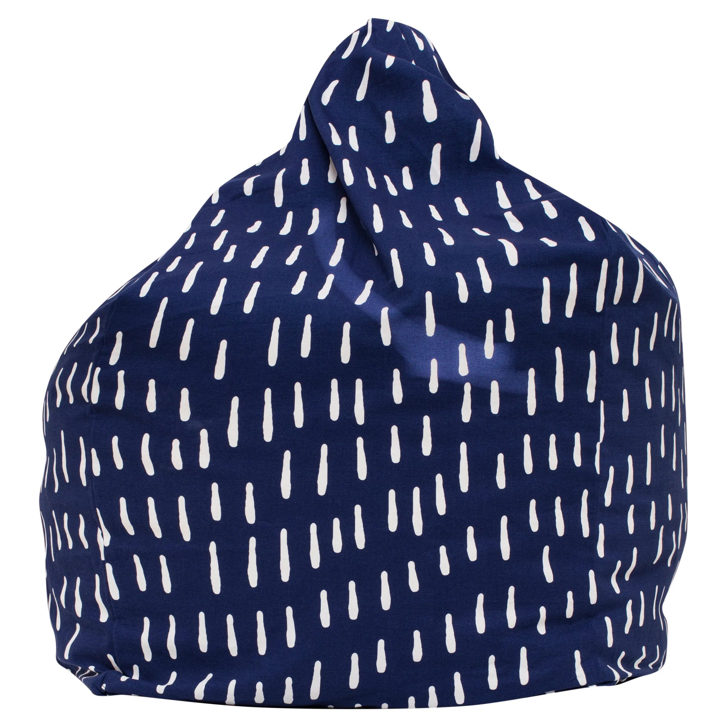 Raindrops Bean Bag - Indigo Blue