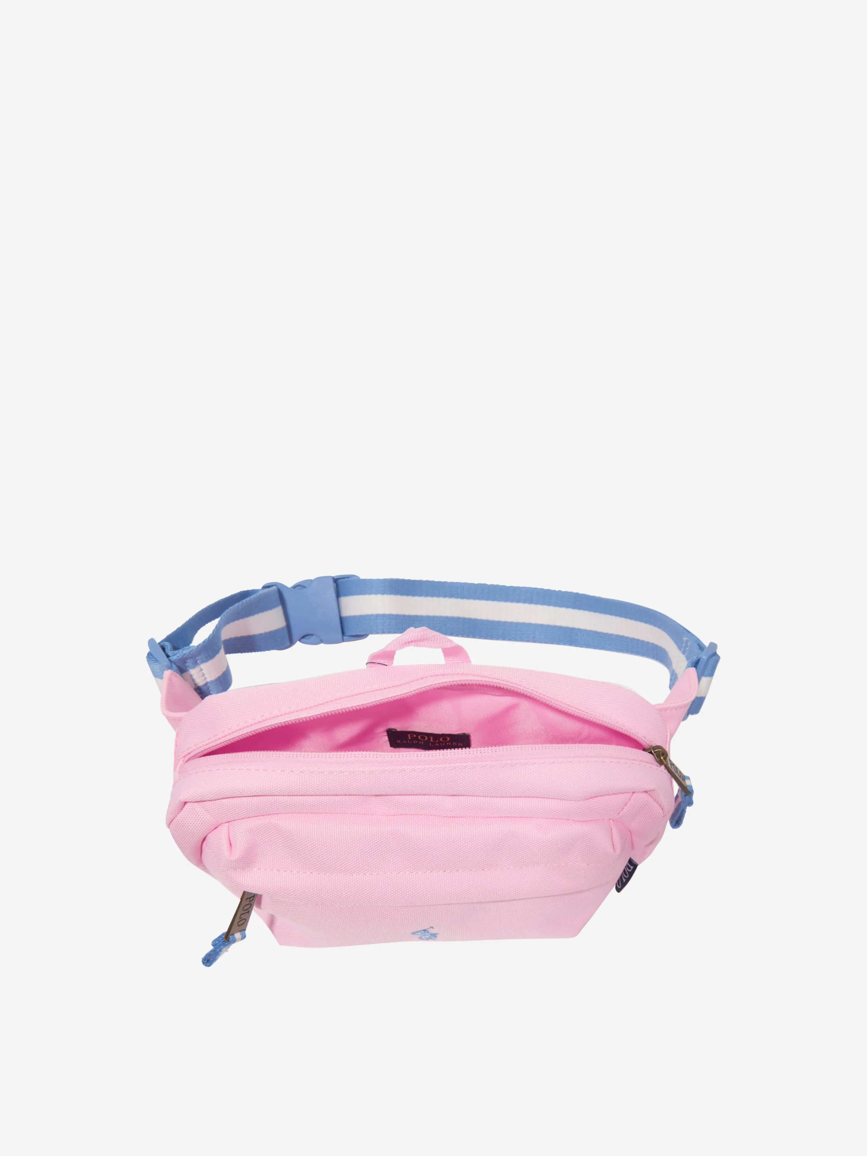 Ralph Lauren Girls Logo Crossbody Bag in Pink