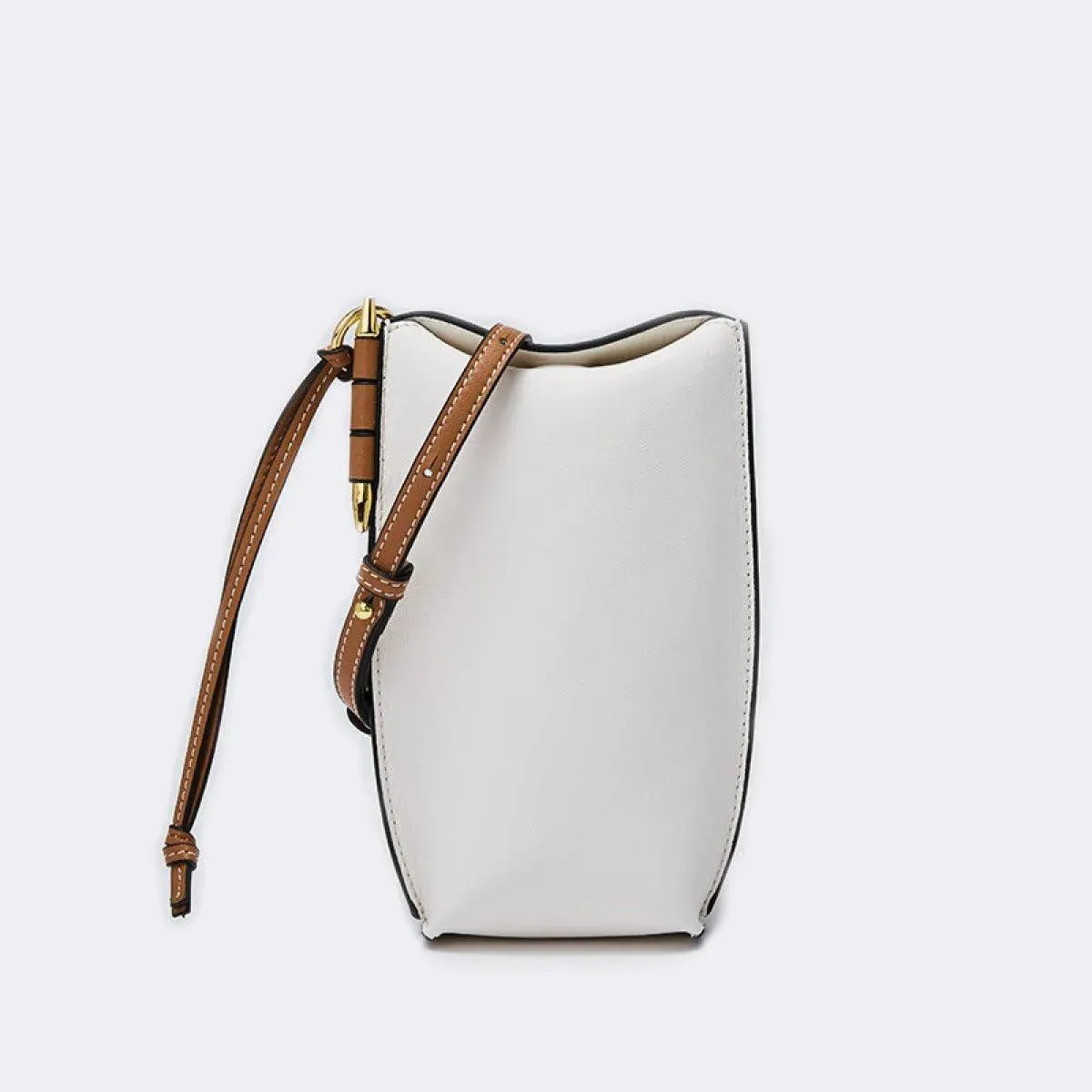 Retro Style Crossbody Bag With Adjustable Shoulder Straps