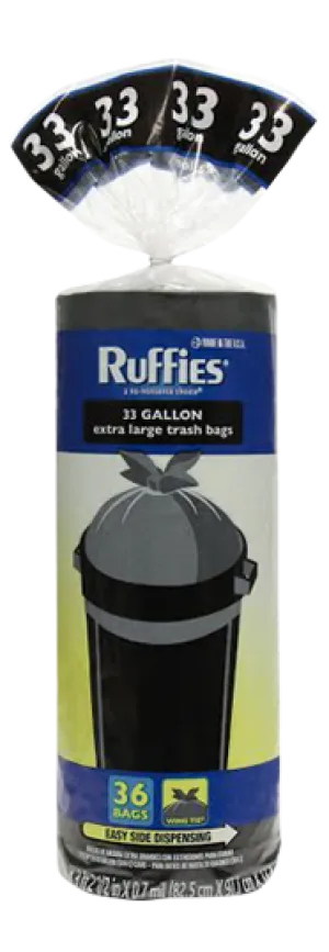 Ruffies Extra Large Trash Bags