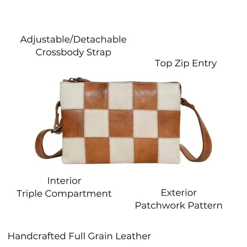 Sadie Crossbody - Oat Patch