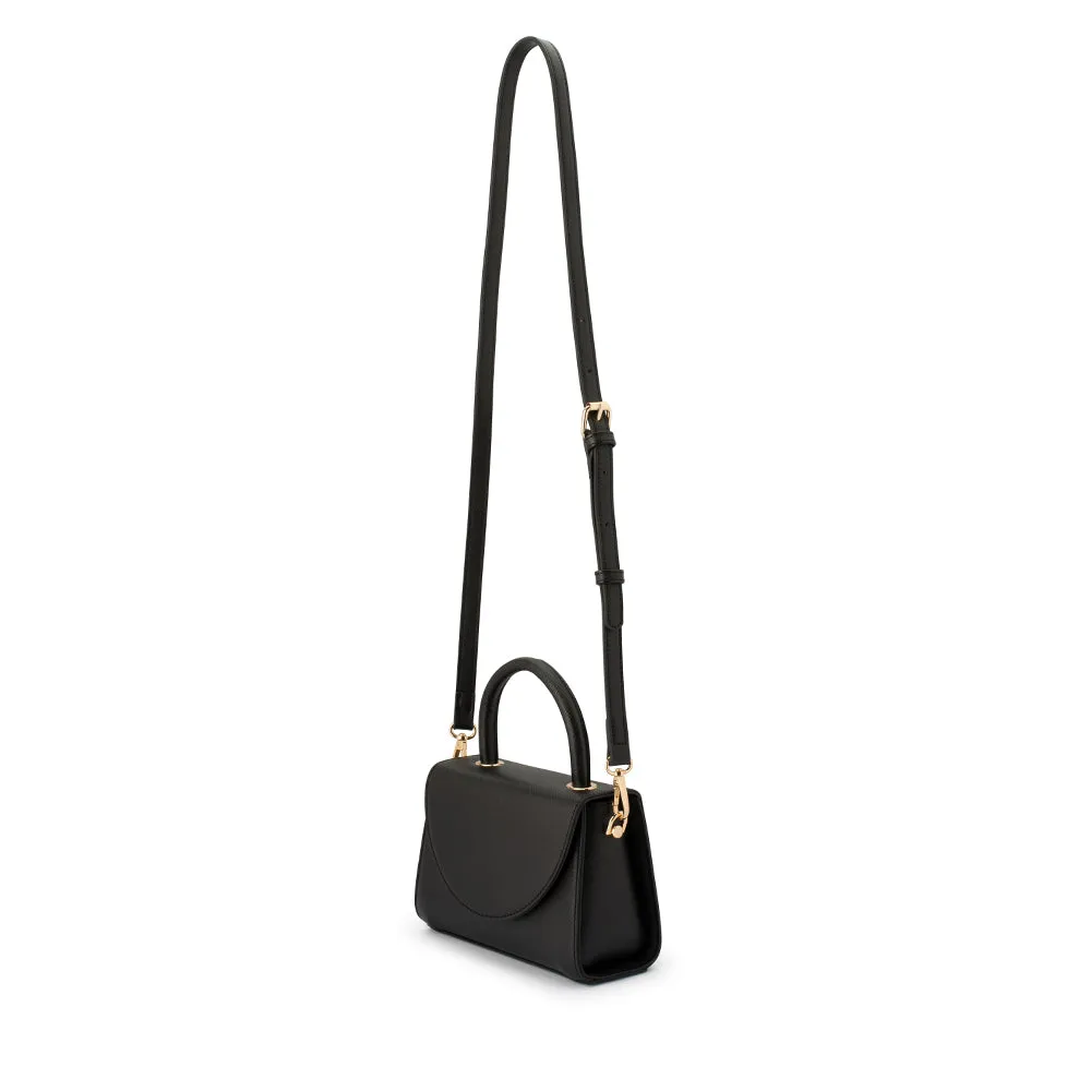 Sasha Top Handle Bag in Black