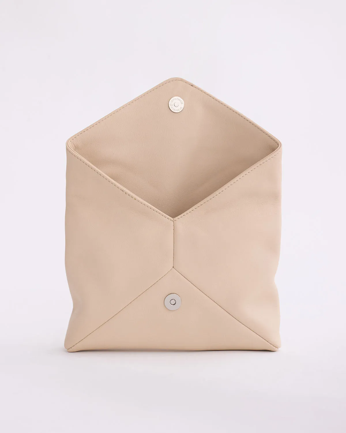 Stella Envelope Clutch: Oat