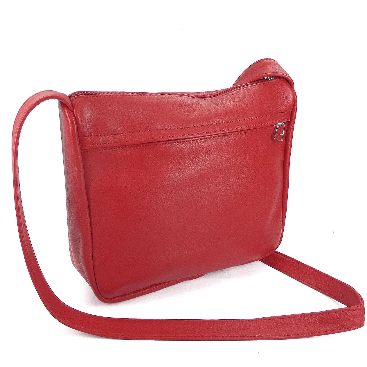 Sven classic medium leather crossbody bag