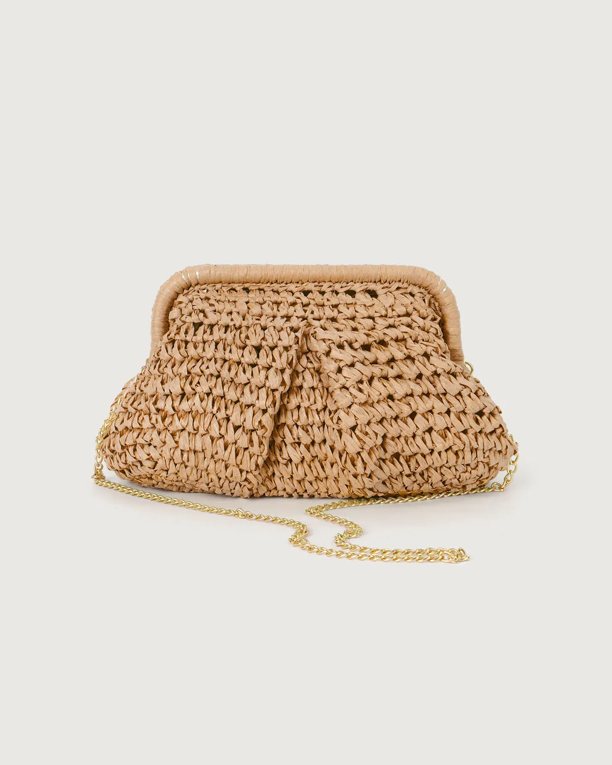 The Straw Clutch Bag