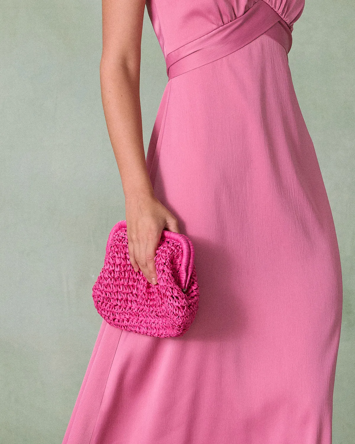 The Straw Clutch Bag