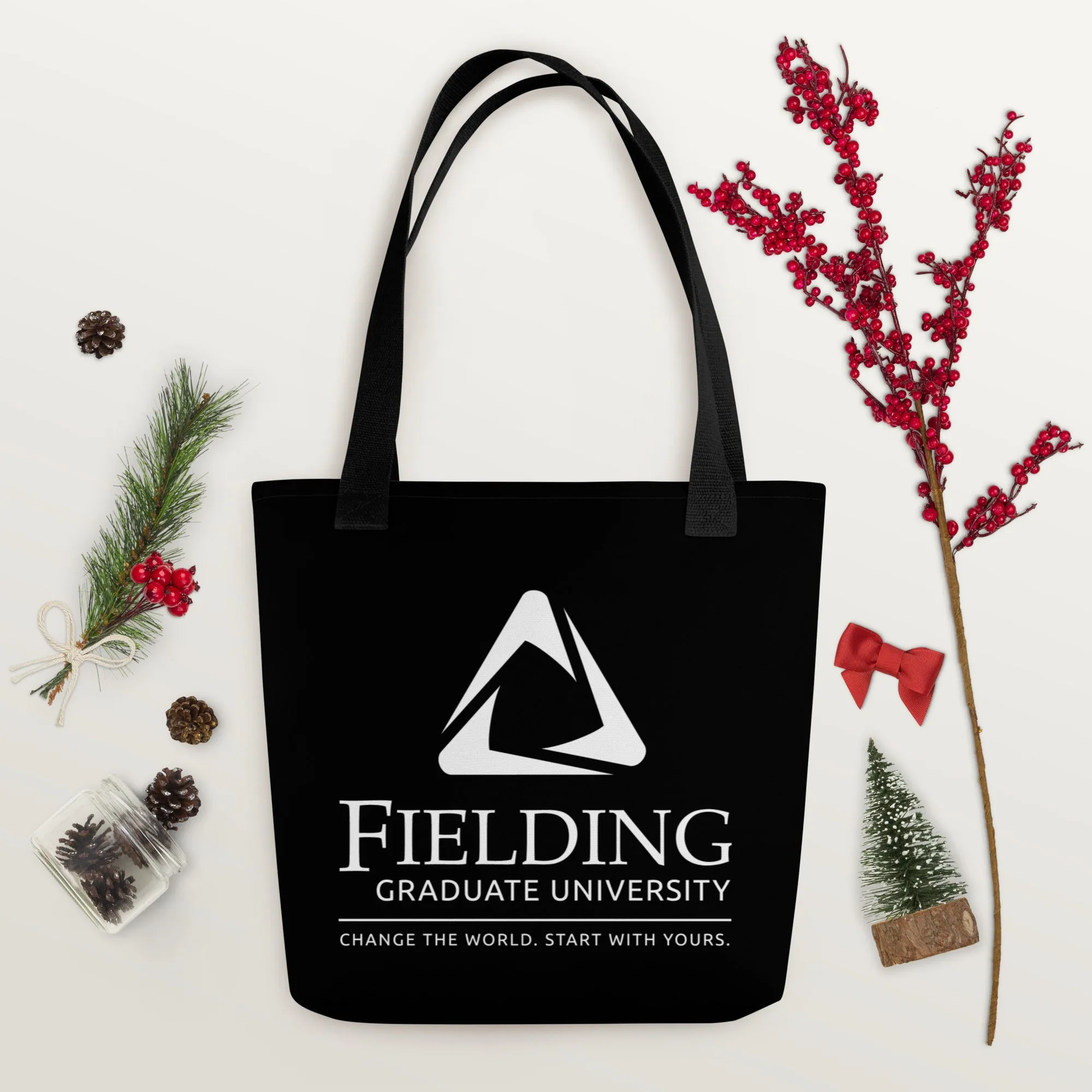 Tote Bag - Black | Fielding Logo