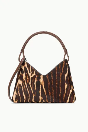 VALERIE SHOULDER BAG | LADY LEOPARD CACAO