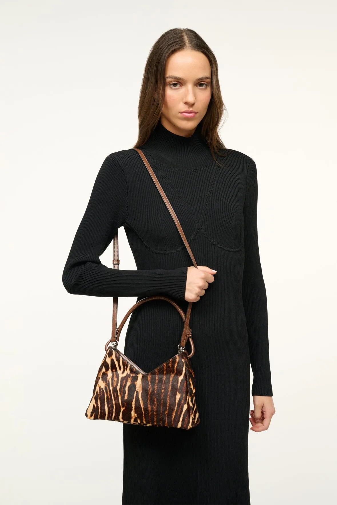 VALERIE SHOULDER BAG | LADY LEOPARD CACAO