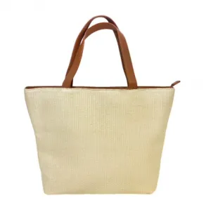 Viv & Lou Natural Hilton Tote