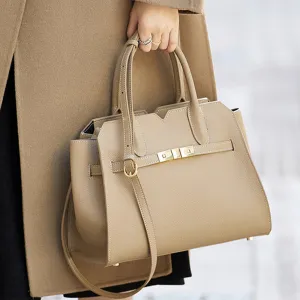 Women Fashion Casual Soft Leather Tote bag